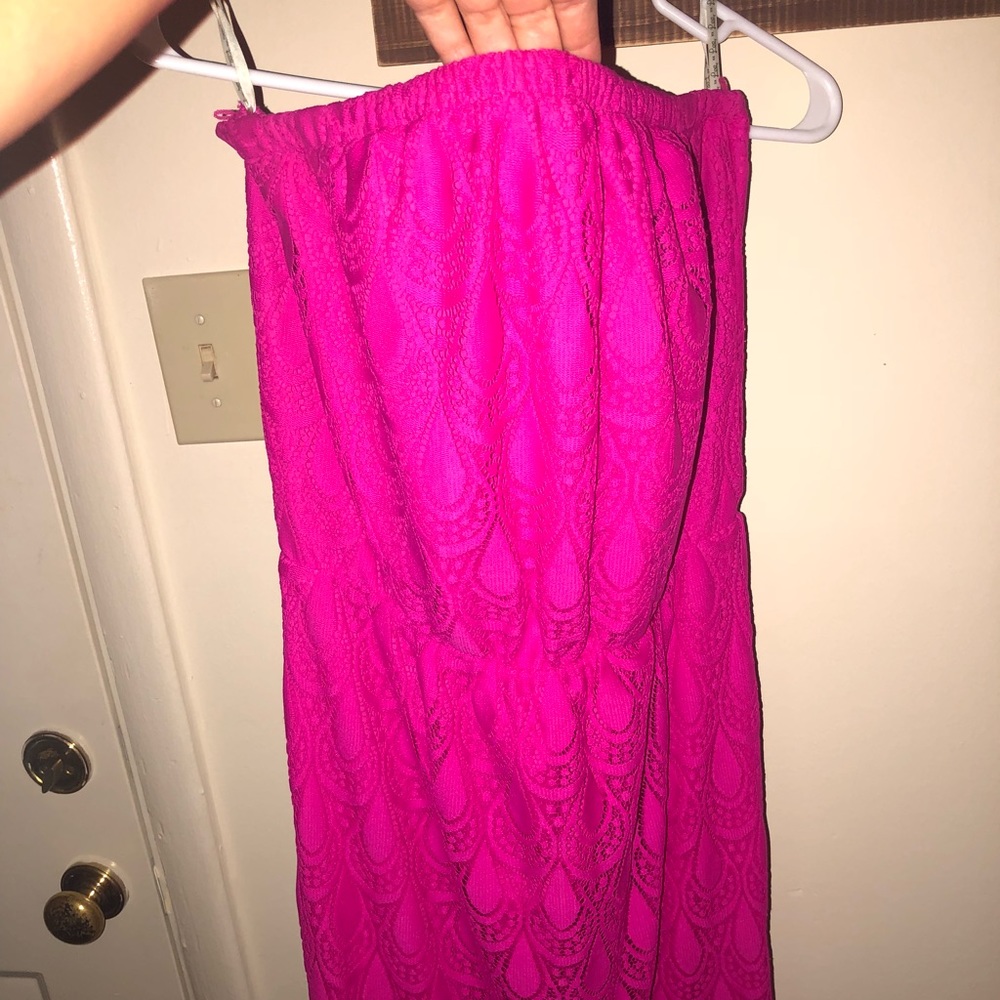 Lilly Pulitzer Magenta - Emmett Maxi Dress